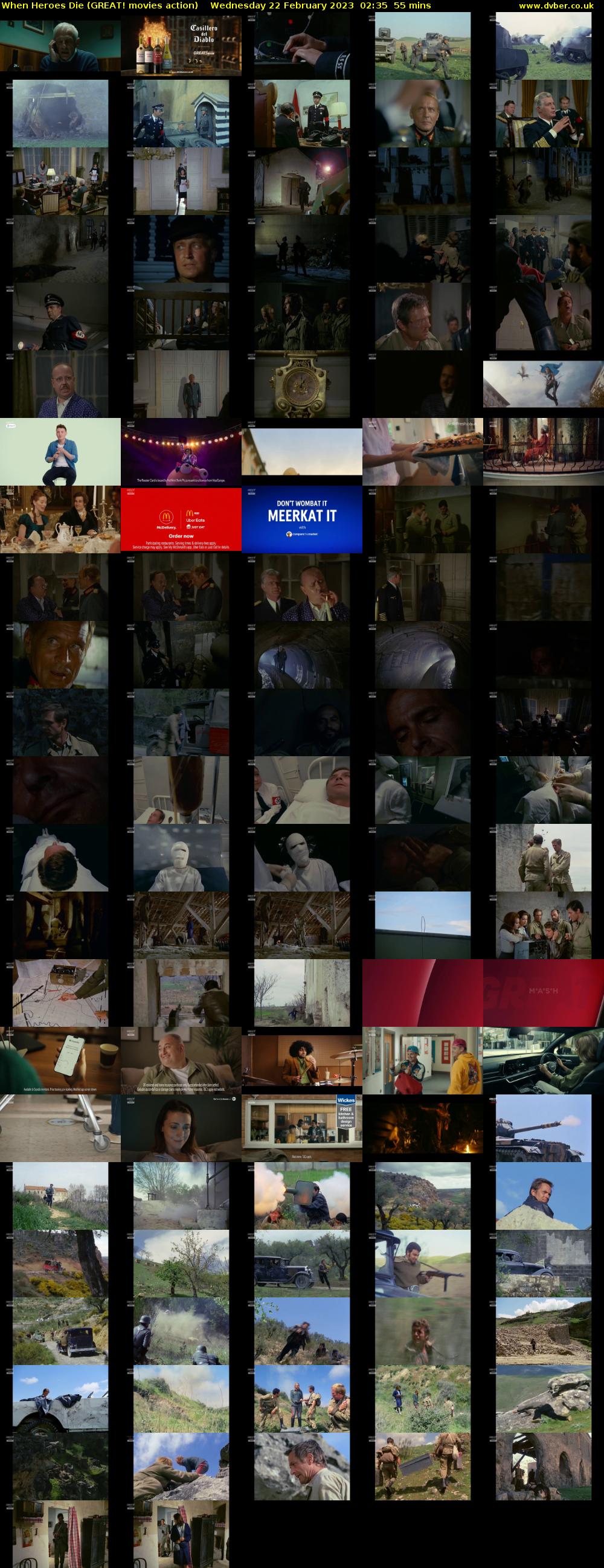 When Heroes Die (GREAT! movies action) Wednesday 22 February 2023 02:35 - 03:30