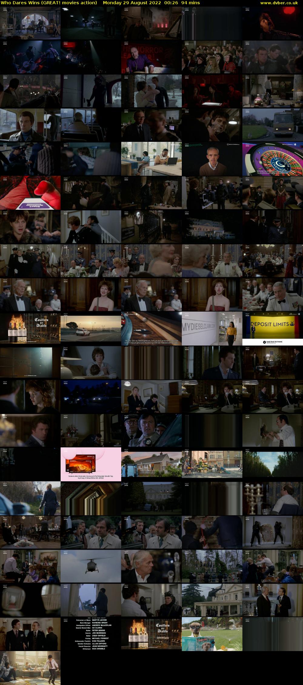 Who Dares Wins (GREAT! movies action) Monday 29 August 2022 00:26 - 02:00