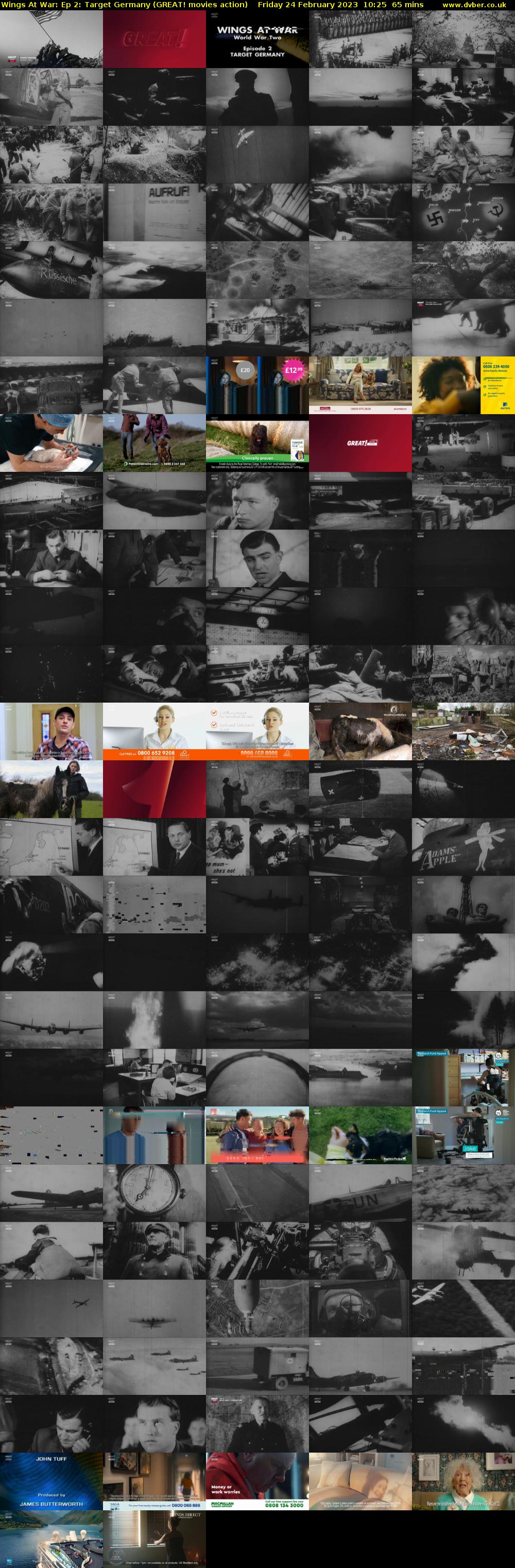 Wings At War: Ep 2: Target Germany (GREAT! movies action) Friday 24 February 2023 10:25 - 11:30