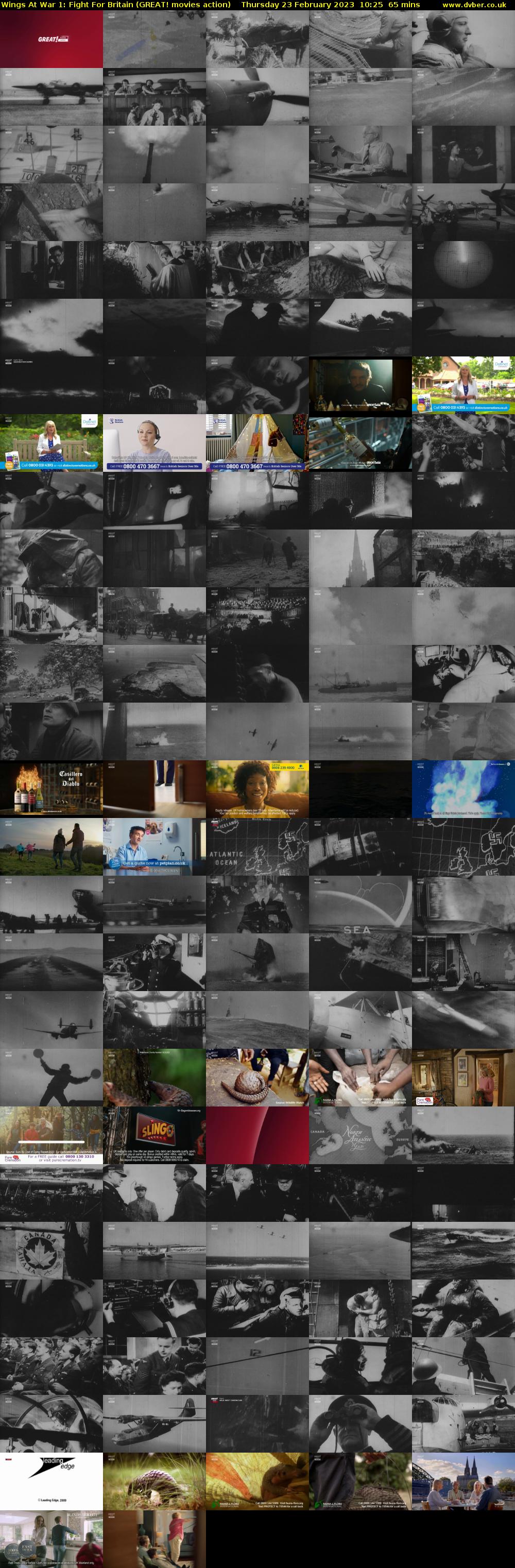 Wings At War 1: Fight For Britain (GREAT! movies action) Thursday 23 February 2023 10:25 - 11:30