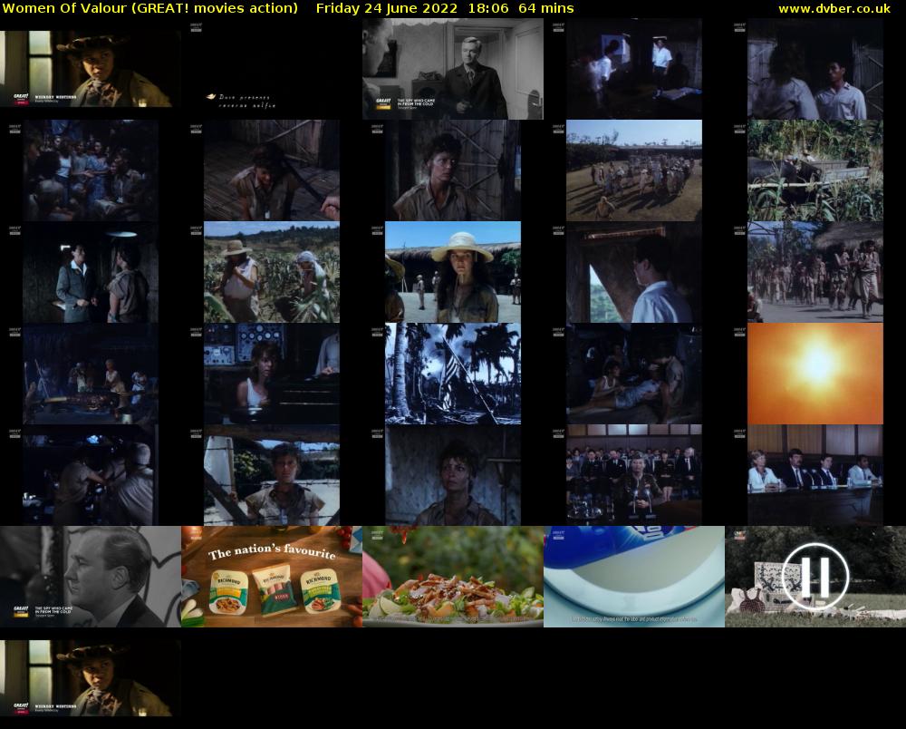 Women Of Valour (GREAT! movies action) Friday 24 June 2022 18:06 - 19:10