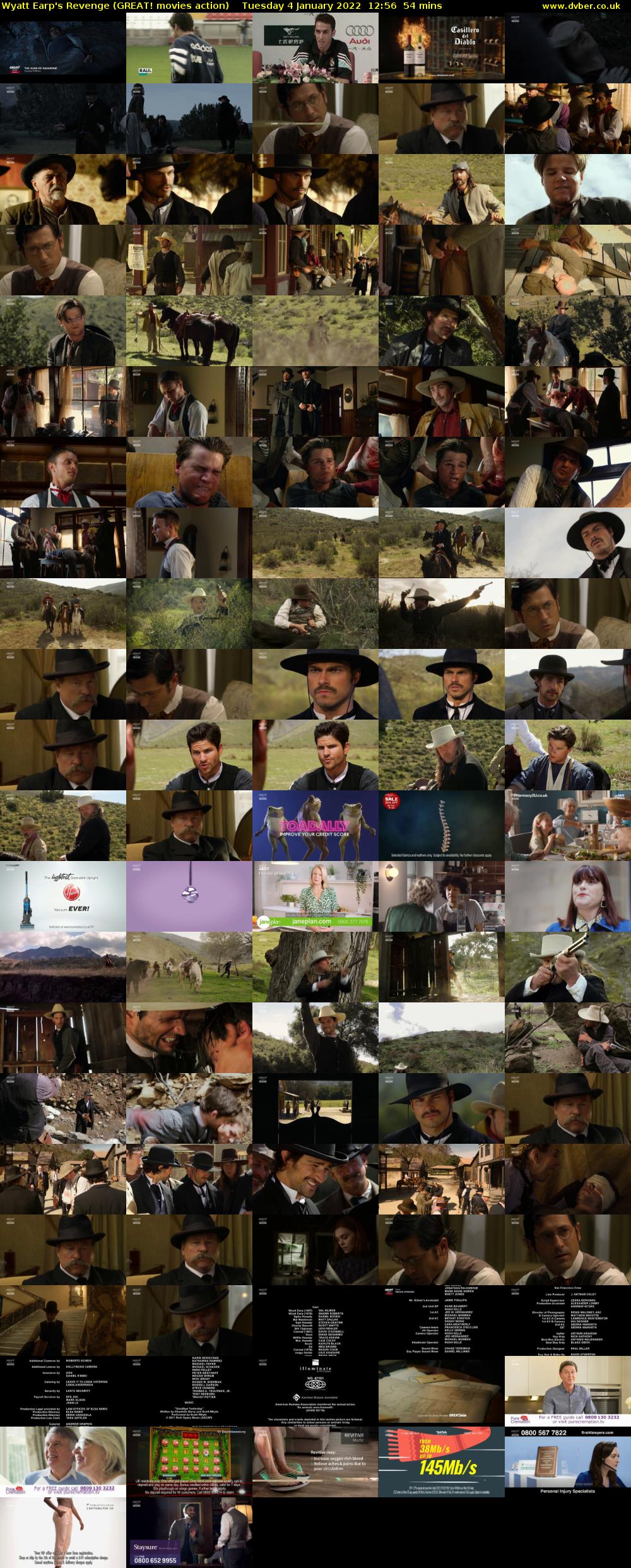 Wyatt Earp's Revenge (GREAT! movies action) Tuesday 4 January 2022 12:56 - 13:50