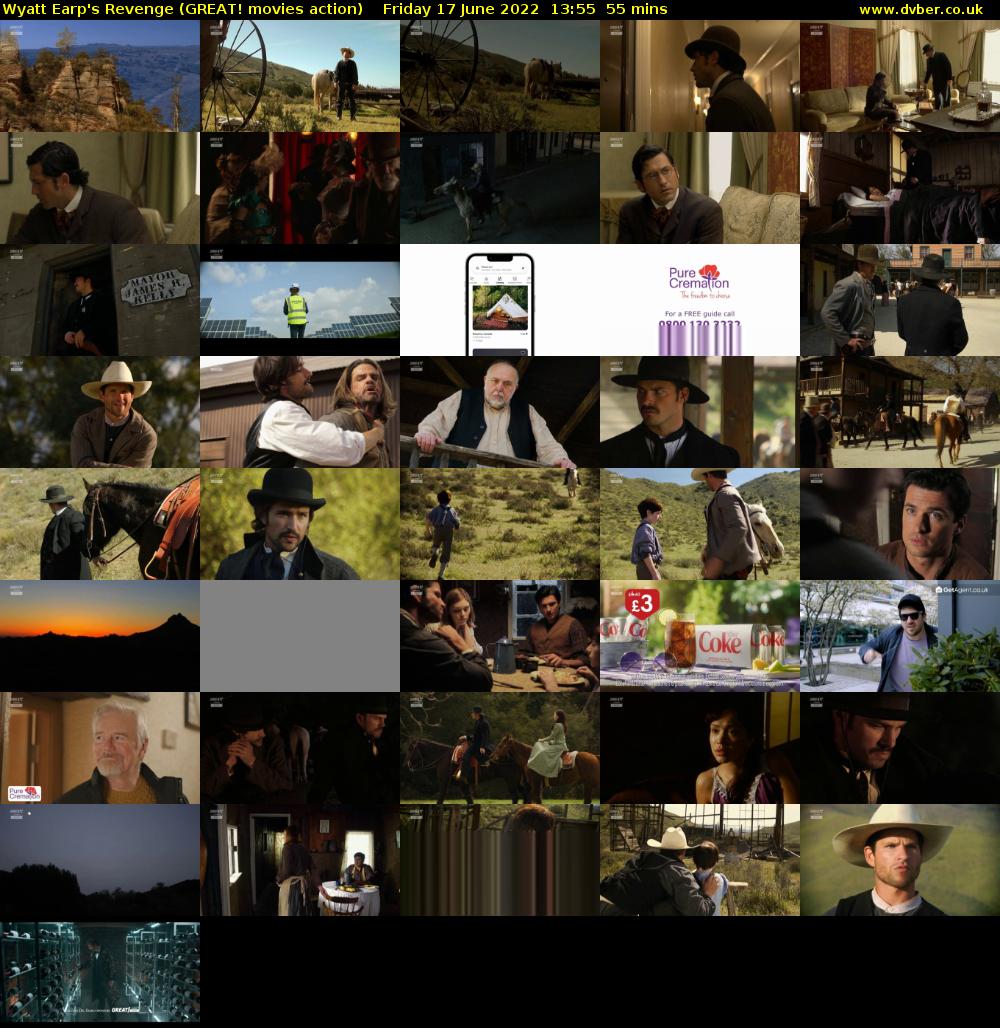 Wyatt Earp's Revenge (GREAT! movies action) Friday 17 June 2022 13:55 - 14:50