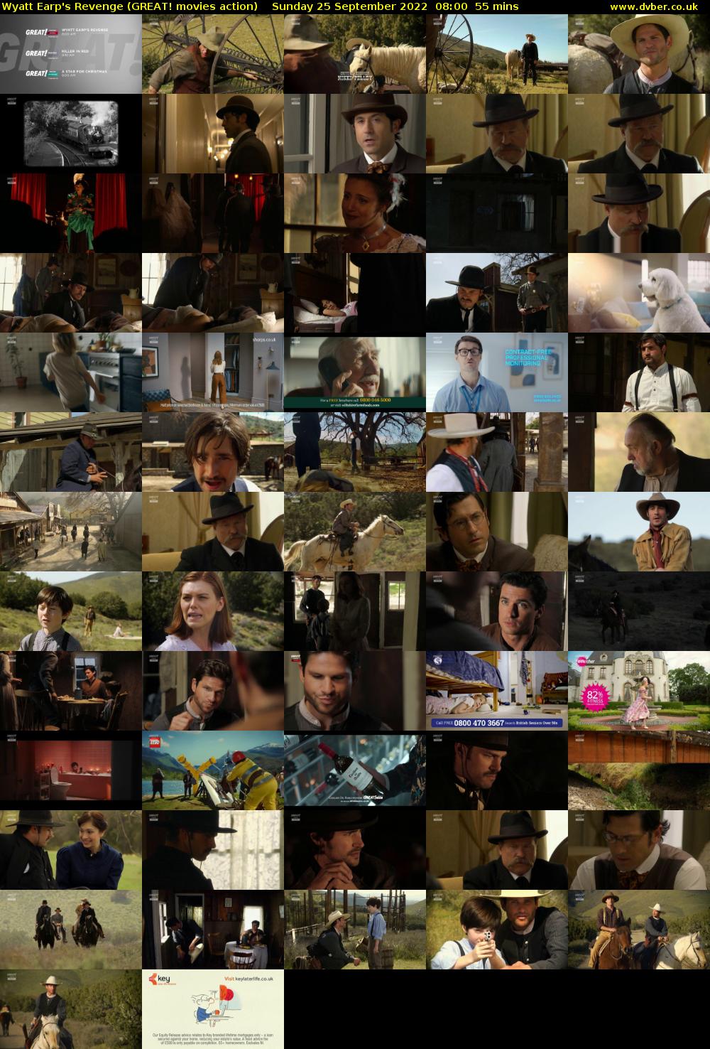 Wyatt Earp's Revenge (GREAT! movies action) Sunday 25 September 2022 08:00 - 08:55