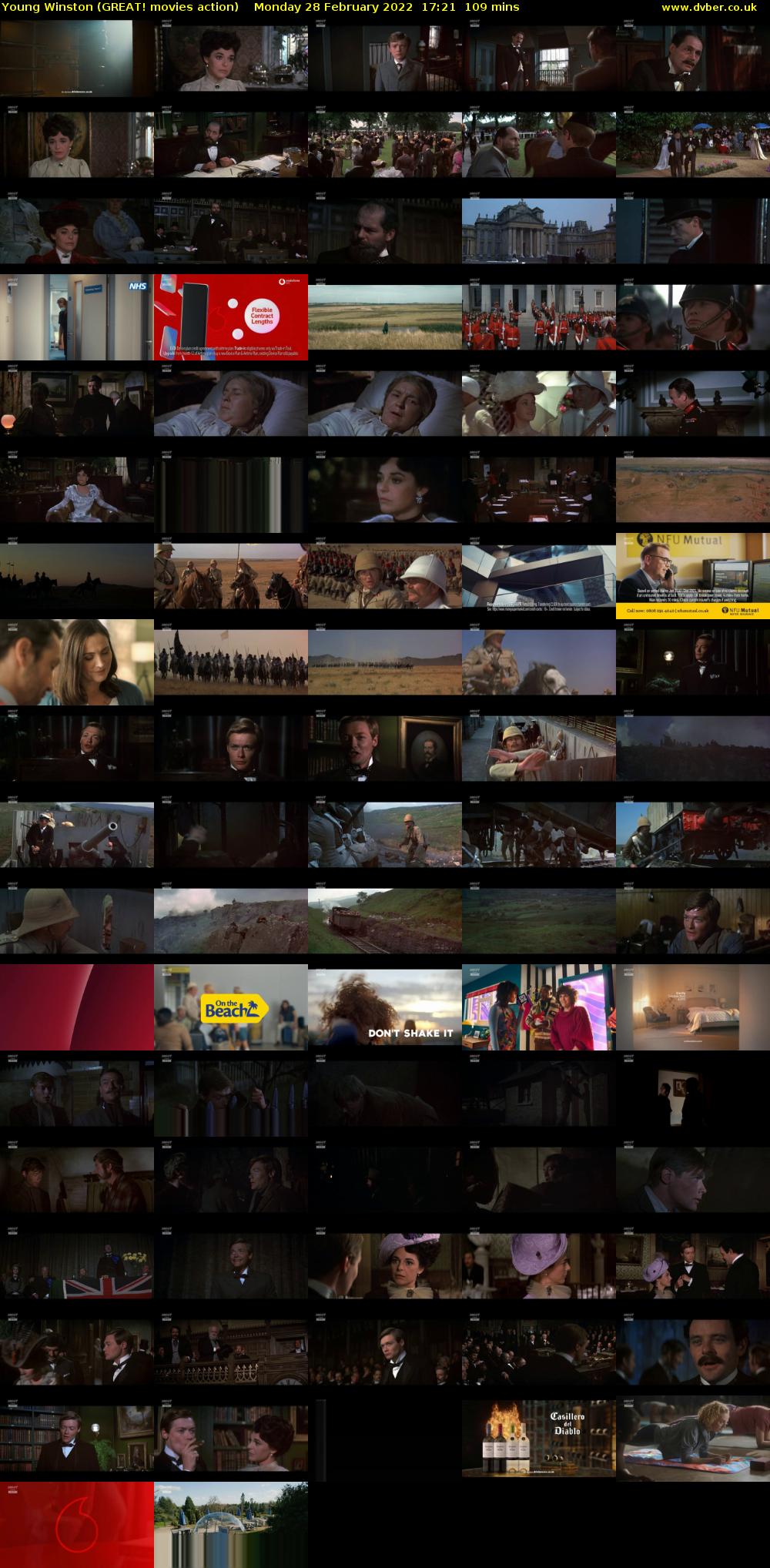 Young Winston (GREAT! movies action) Monday 28 February 2022 17:21 - 19:10