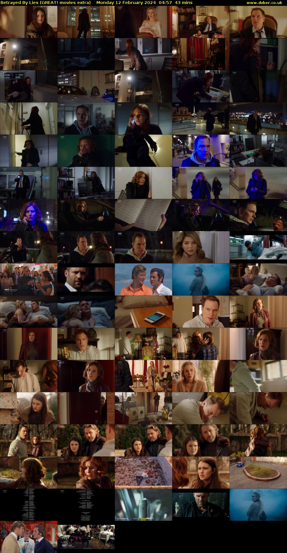 Betrayed By Lies (GREAT! movies extra) Monday 12 February 2024 04:57 - 05:40