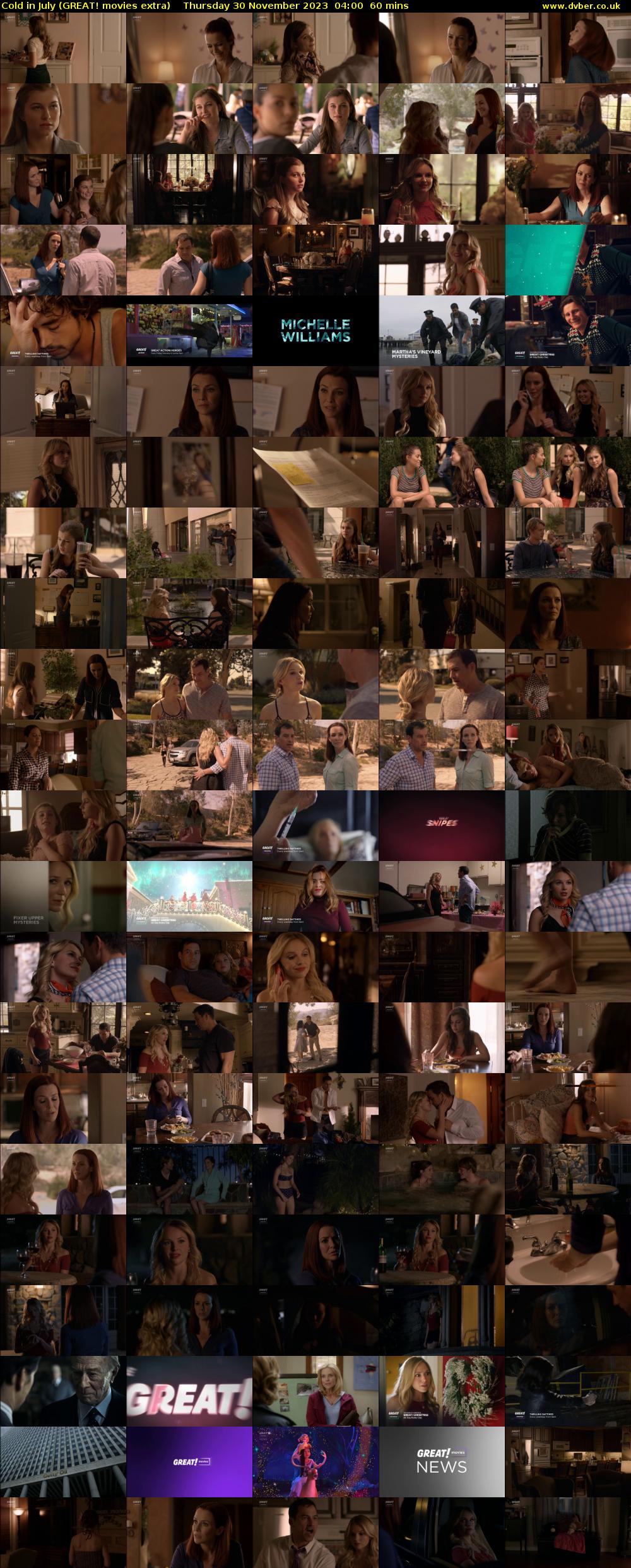 Cold in July (GREAT! movies extra) Thursday 30 November 2023 04:00 - 05:00