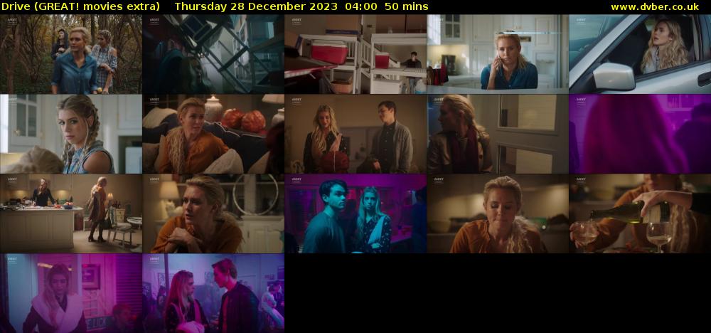 Drive (GREAT! movies extra) Thursday 28 December 2023 04:00 - 04:50