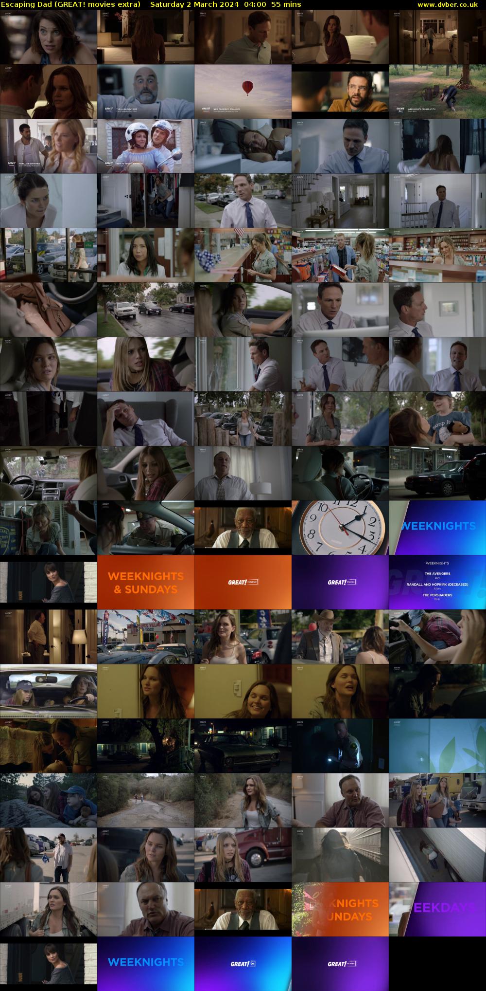 Escaping Dad (GREAT! movies extra) Saturday 2 March 2024 04:00 - 04:55