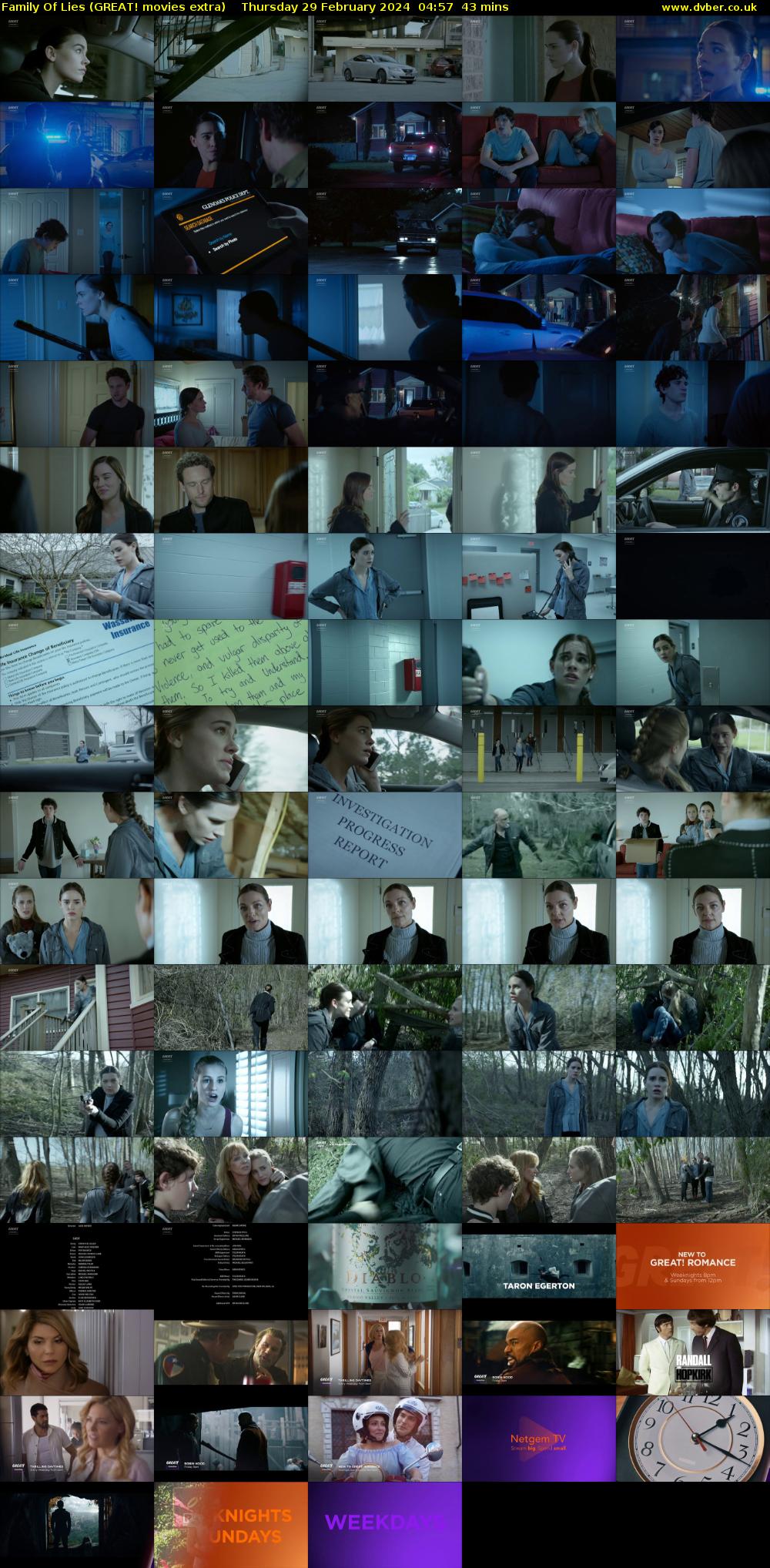 Family Of Lies (GREAT! movies extra) Thursday 29 February 2024 04:57 - 05:40