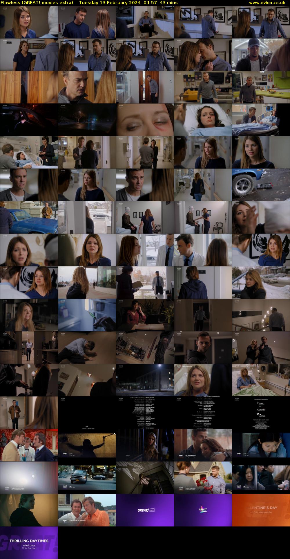 Flawless (GREAT! movies extra) Tuesday 13 February 2024 04:57 - 05:40