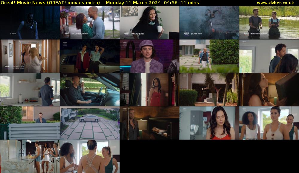 Great! Movie News (GREAT! movies extra) Monday 11 March 2024 04:56 - 05:07