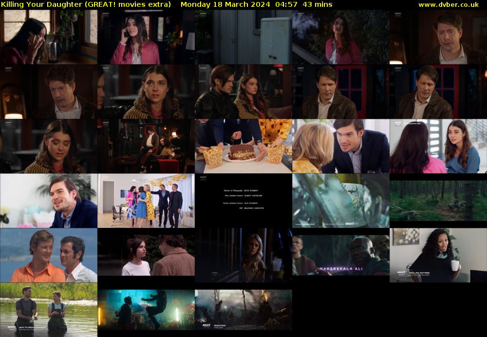 Killing Your Daughter (GREAT! movies extra) Monday 18 March 2024 04:57 - 05:40