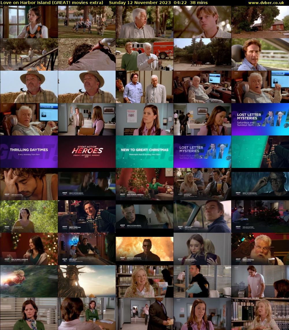 Love on Harbor Island (GREAT! movies extra) Sunday 12 November 2023 04:22 - 05:00