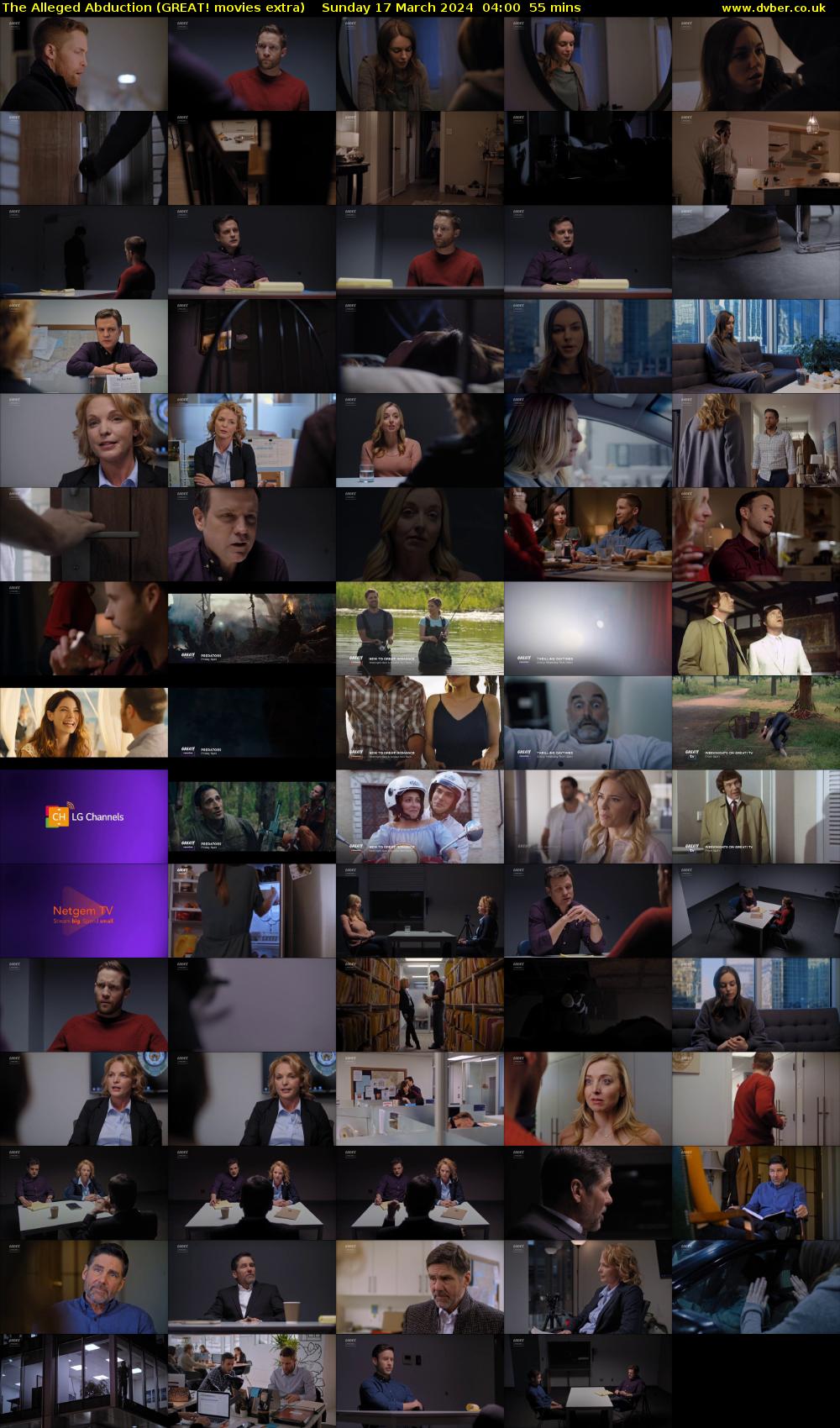 The Alleged Abduction (GREAT! movies extra) Sunday 17 March 2024 04:00 - 04:55