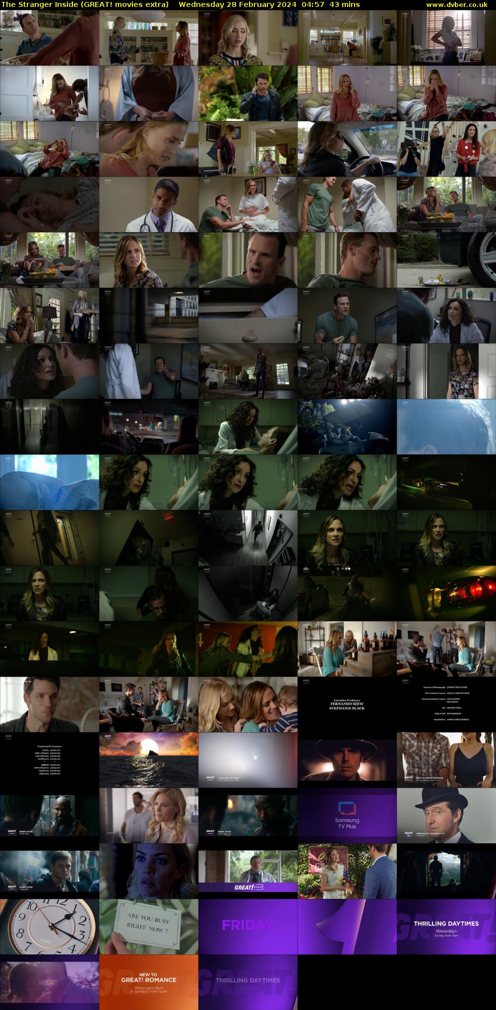 The Stranger Inside (GREAT! movies extra) Wednesday 28 February 2024 04:57 - 05:40