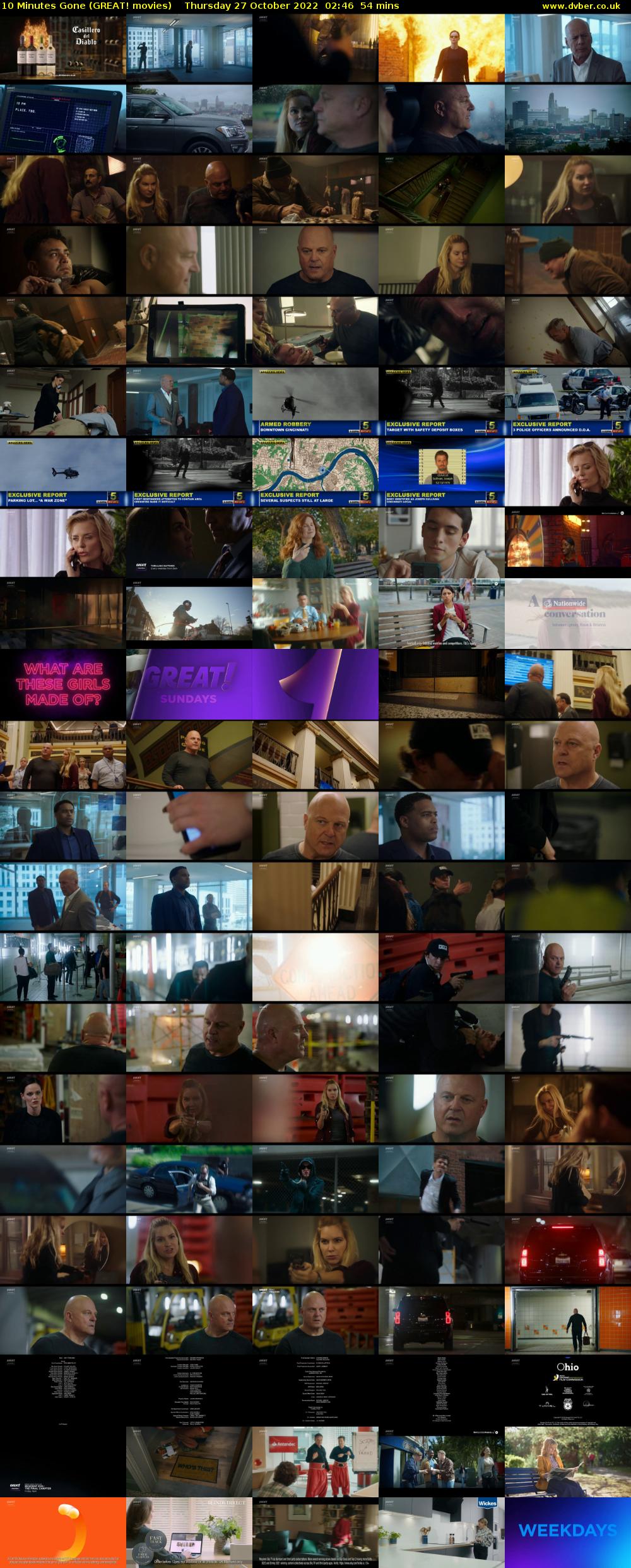 10 Minutes Gone (GREAT! movies) Thursday 27 October 2022 02:46 - 03:40