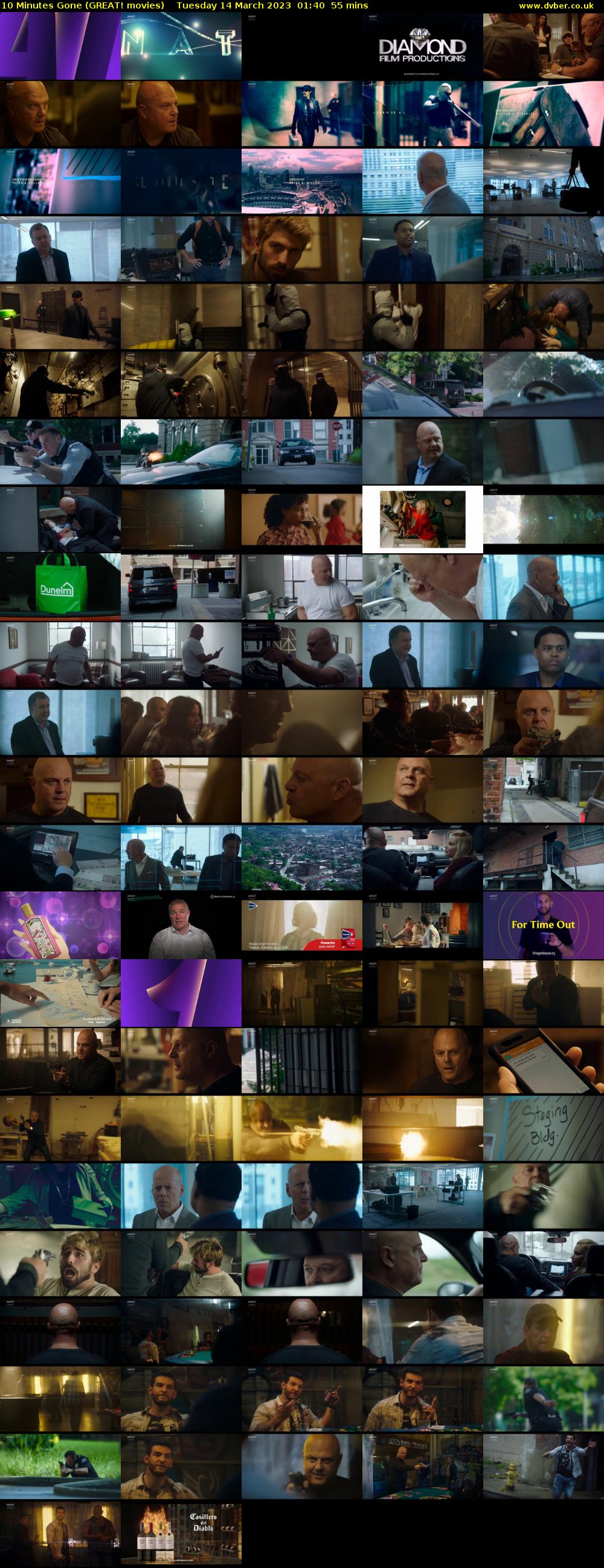 10 Minutes Gone (GREAT! movies) Tuesday 14 March 2023 01:40 - 02:35