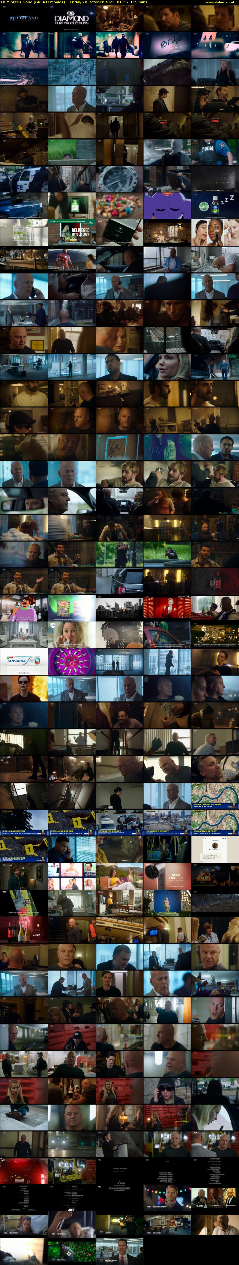 10 Minutes Gone (GREAT! movies) Friday 20 October 2023 01:35 - 03:30