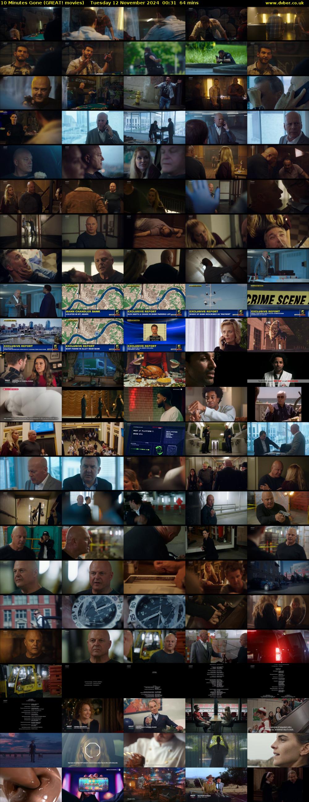 10 Minutes Gone (GREAT! movies) Tuesday 12 November 2024 00:31 - 01:35