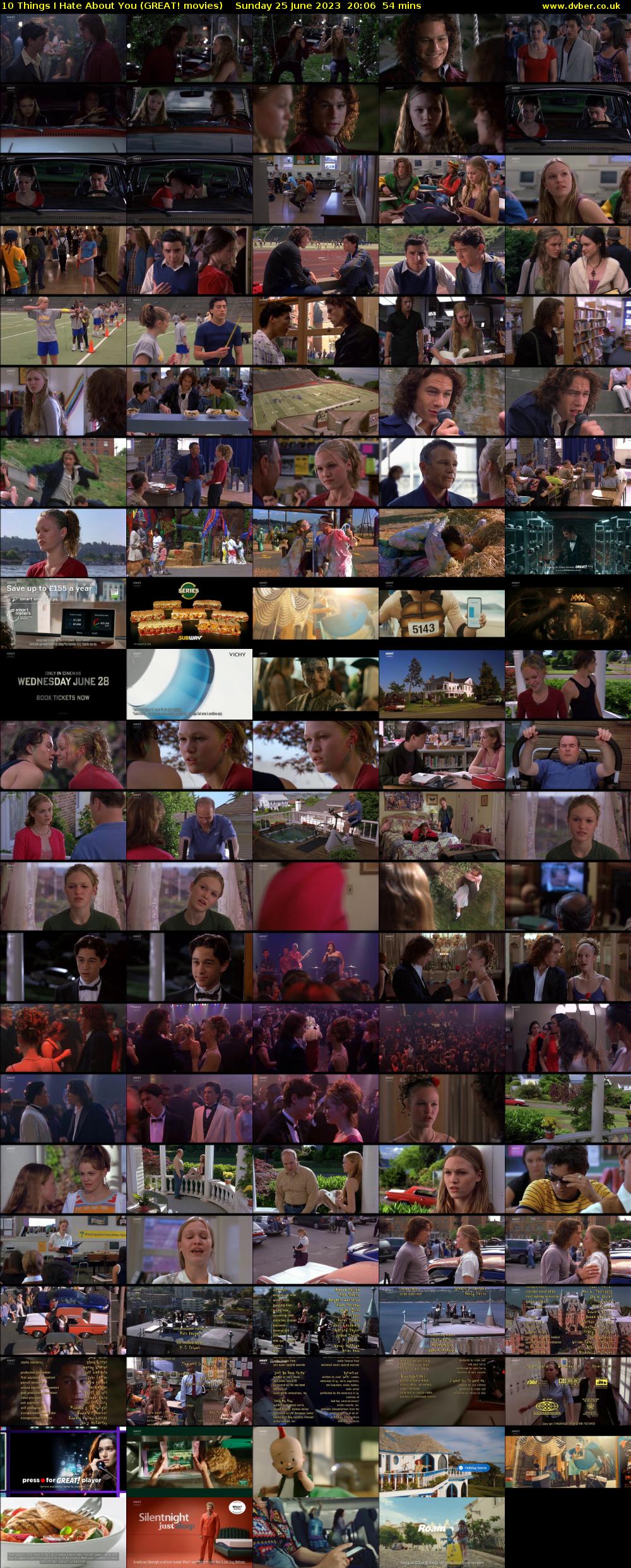 10 Things I Hate About You (GREAT! movies) Sunday 25 June 2023 20:06 - 21:00