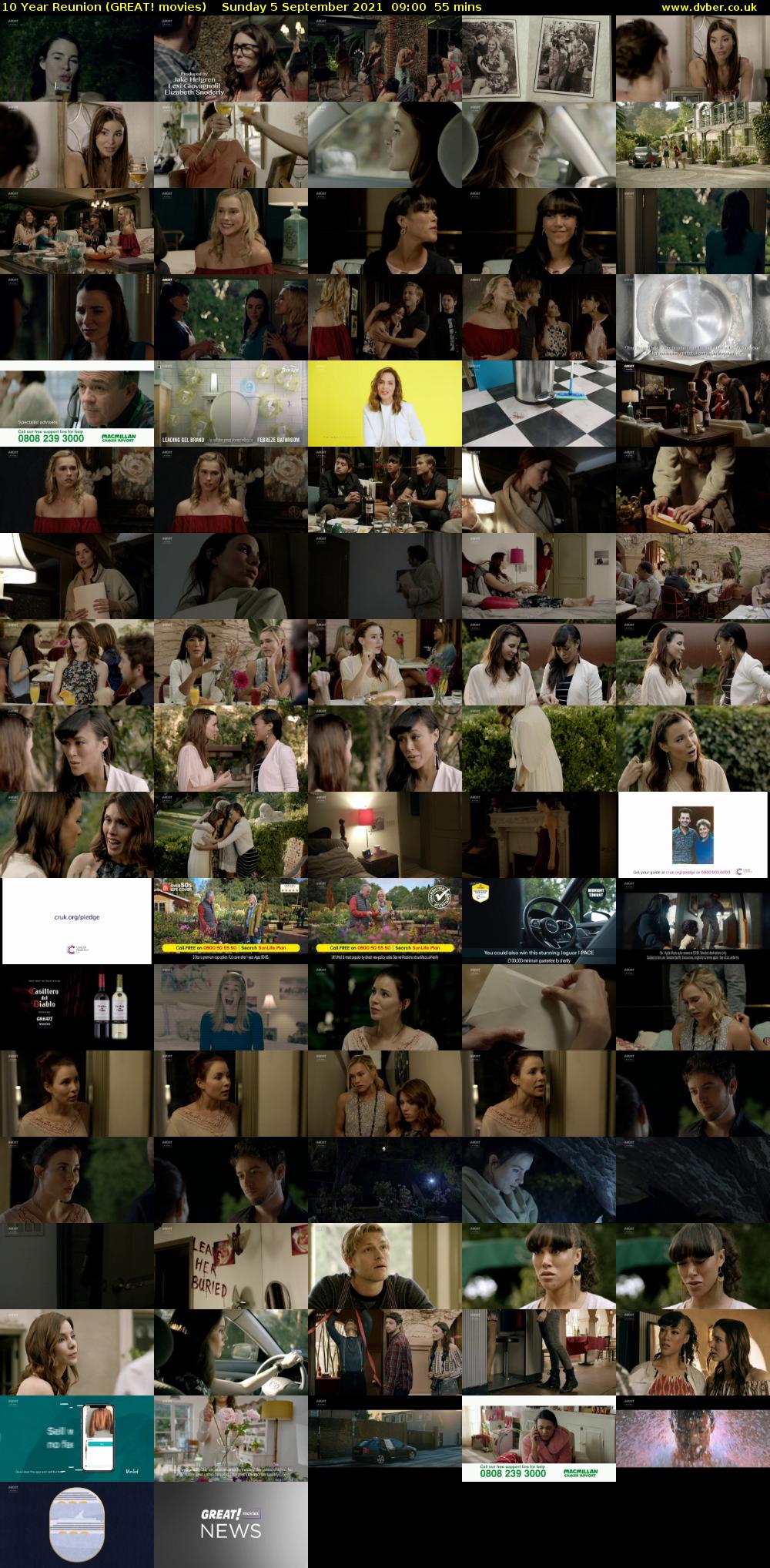 10 Year Reunion (GREAT! movies) Sunday 5 September 2021 09:00 - 09:55