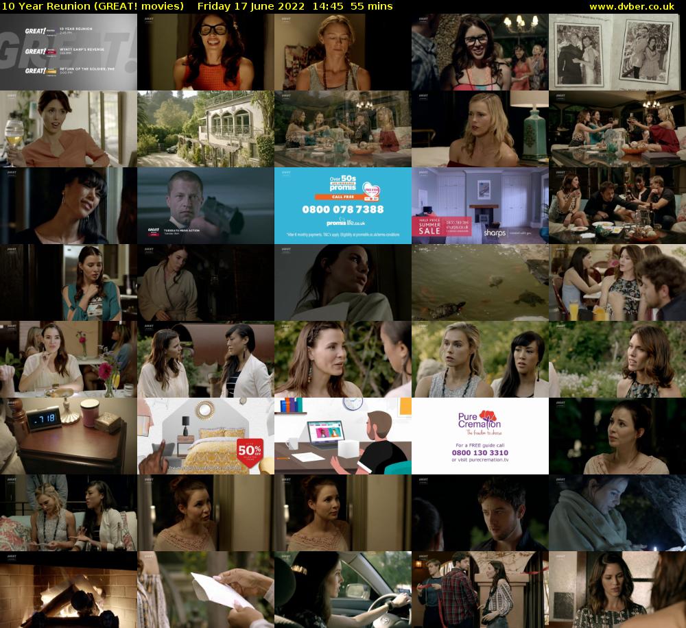 10 Year Reunion (GREAT! movies) Friday 17 June 2022 14:45 - 15:40