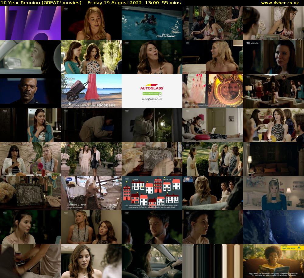 10 Year Reunion (GREAT! movies) Friday 19 August 2022 13:00 - 13:55