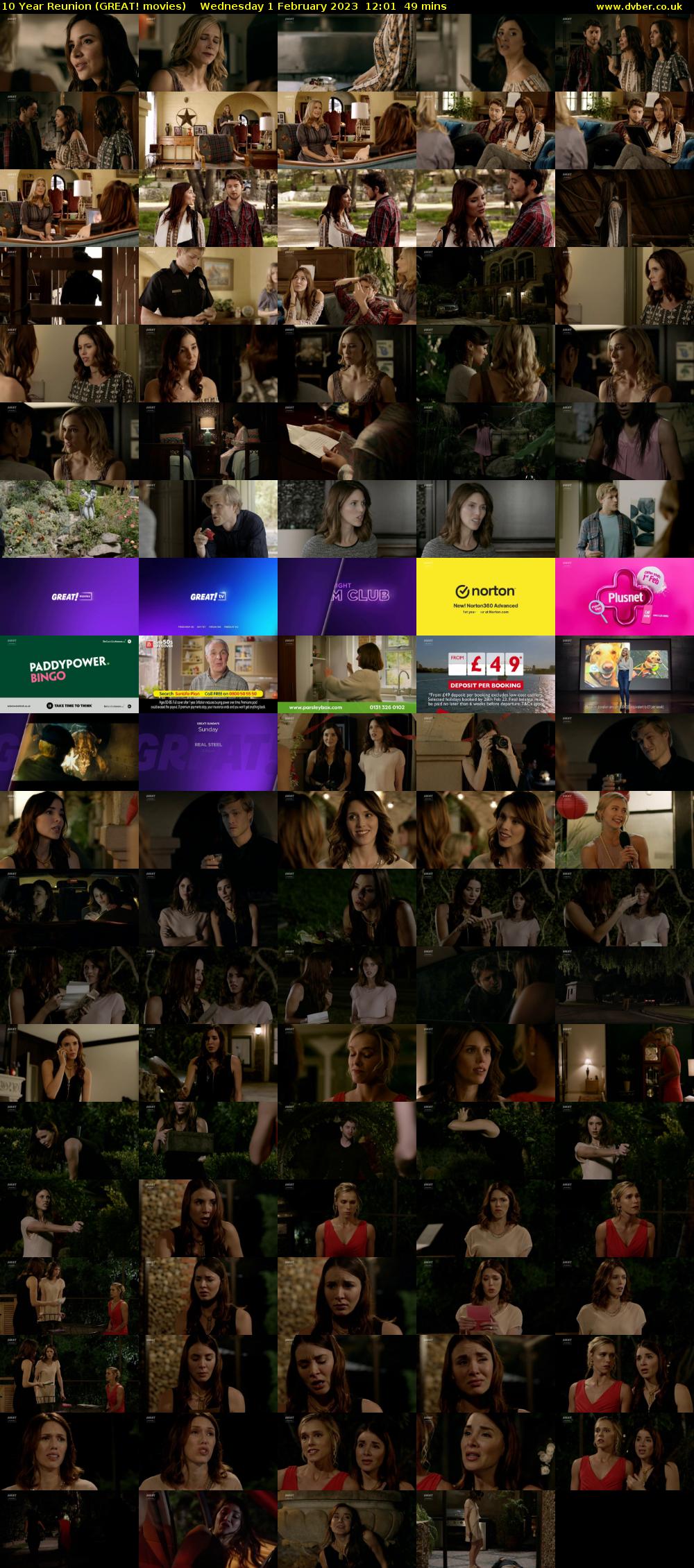 10 Year Reunion (GREAT! movies) Wednesday 1 February 2023 12:01 - 12:50
