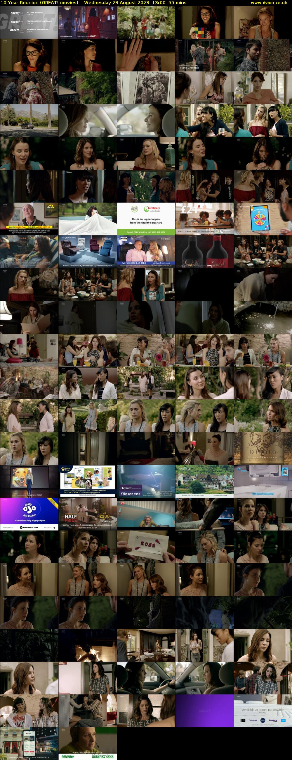 10 Year Reunion (GREAT! movies) Wednesday 23 August 2023 13:00 - 13:55