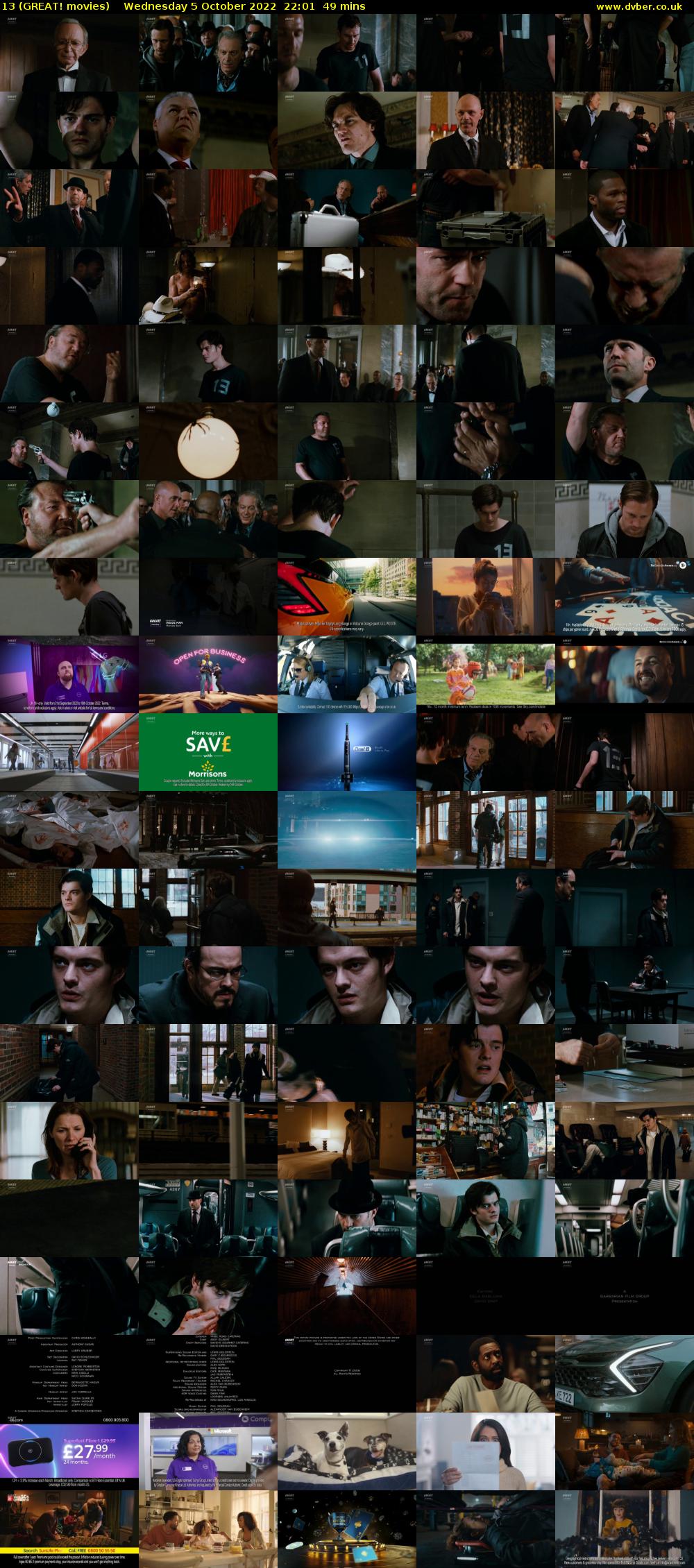 13 (GREAT! movies) Wednesday 5 October 2022 22:01 - 22:50