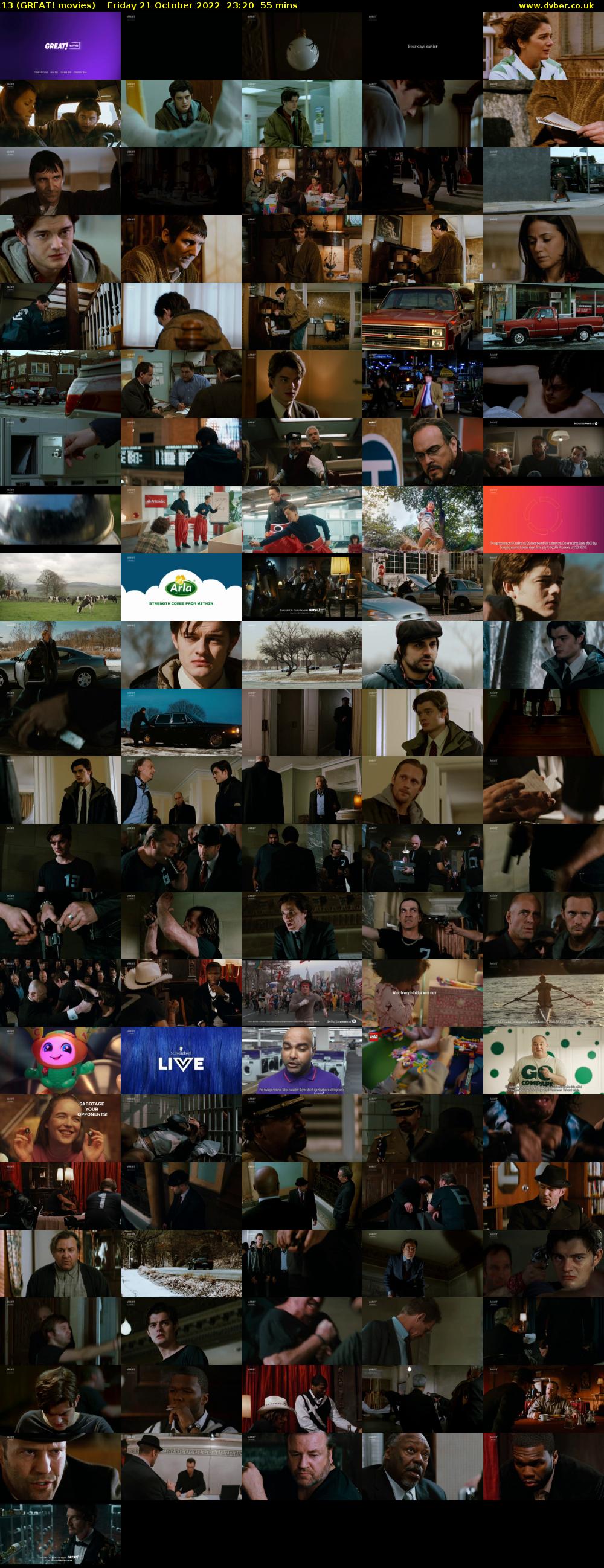 13 (GREAT! movies) Friday 21 October 2022 23:20 - 00:15
