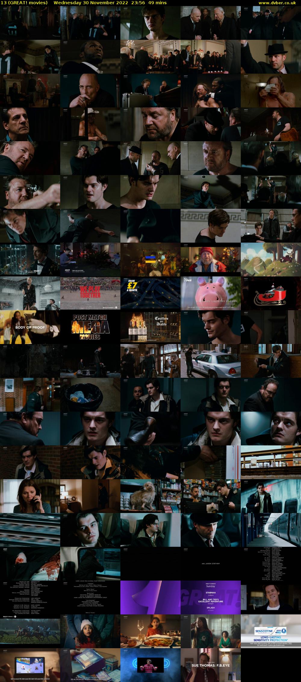 13 (GREAT! movies) Wednesday 30 November 2022 23:56 - 00:45