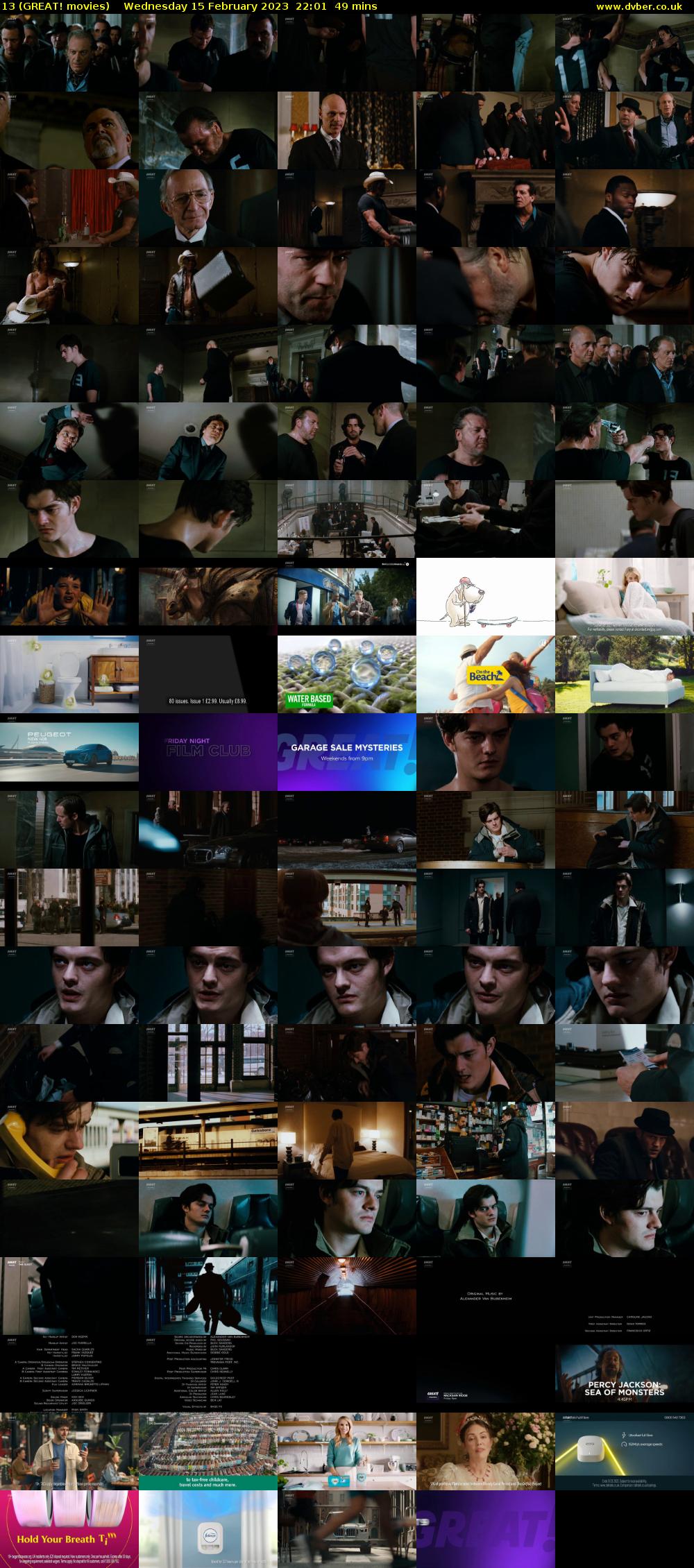 13 (GREAT! movies) Wednesday 15 February 2023 22:01 - 22:50