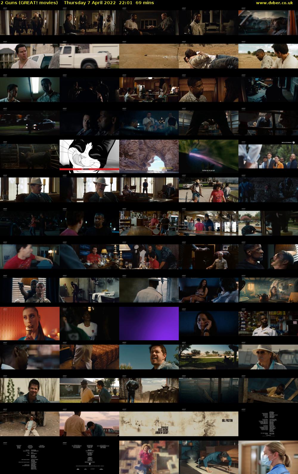 2 Guns (GREAT! movies) Thursday 7 April 2022 22:01 - 23:10