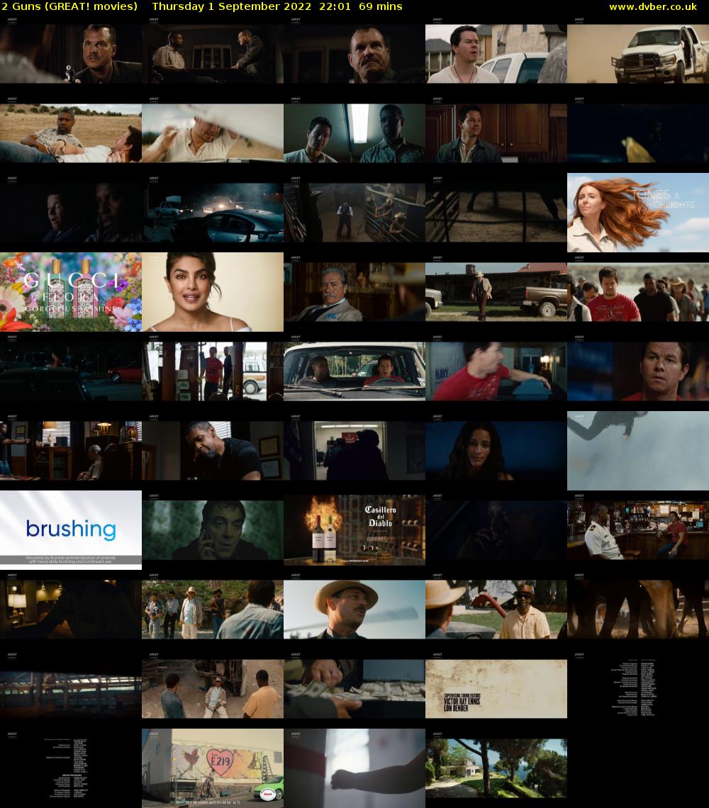 2 Guns (GREAT! movies) Thursday 1 September 2022 22:01 - 23:10