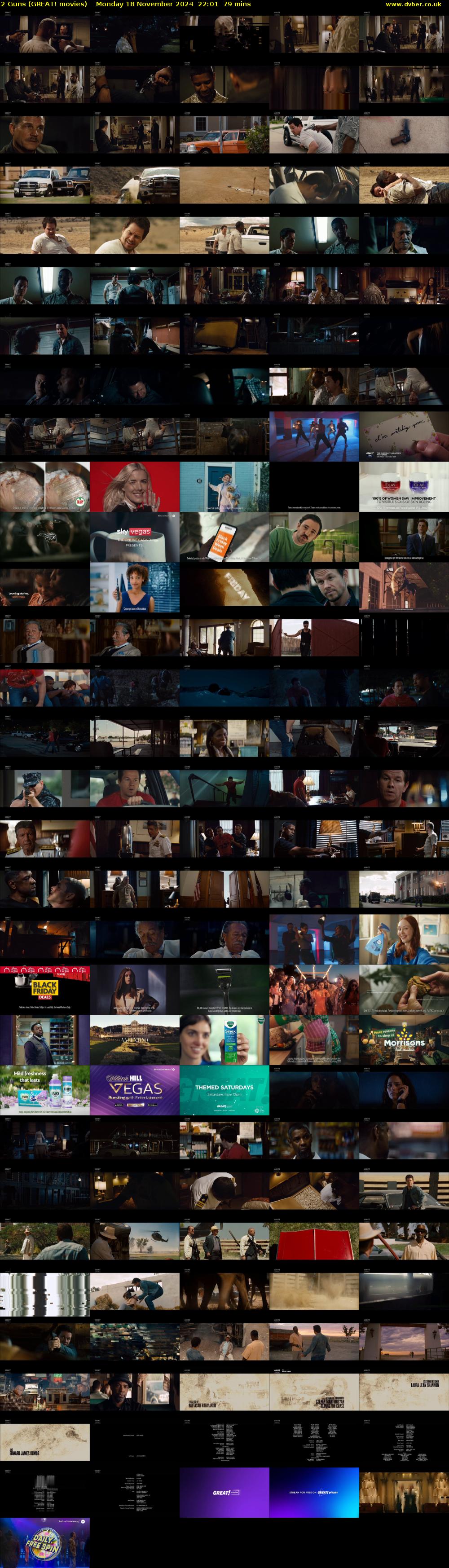 2 Guns (GREAT! movies) Monday 18 November 2024 22:01 - 23:20