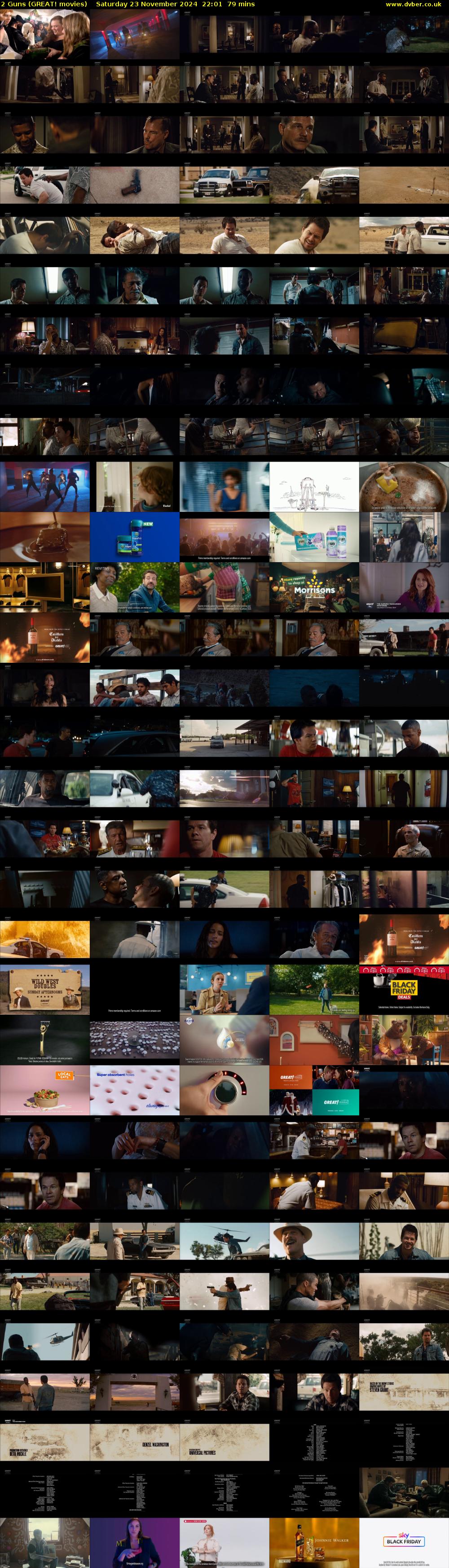 2 Guns (GREAT! movies) Saturday 23 November 2024 22:01 - 23:20