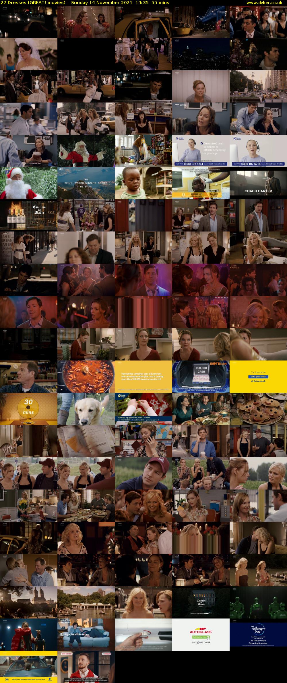 27 Dresses (GREAT! movies) Sunday 14 November 2021 14:35 - 15:30