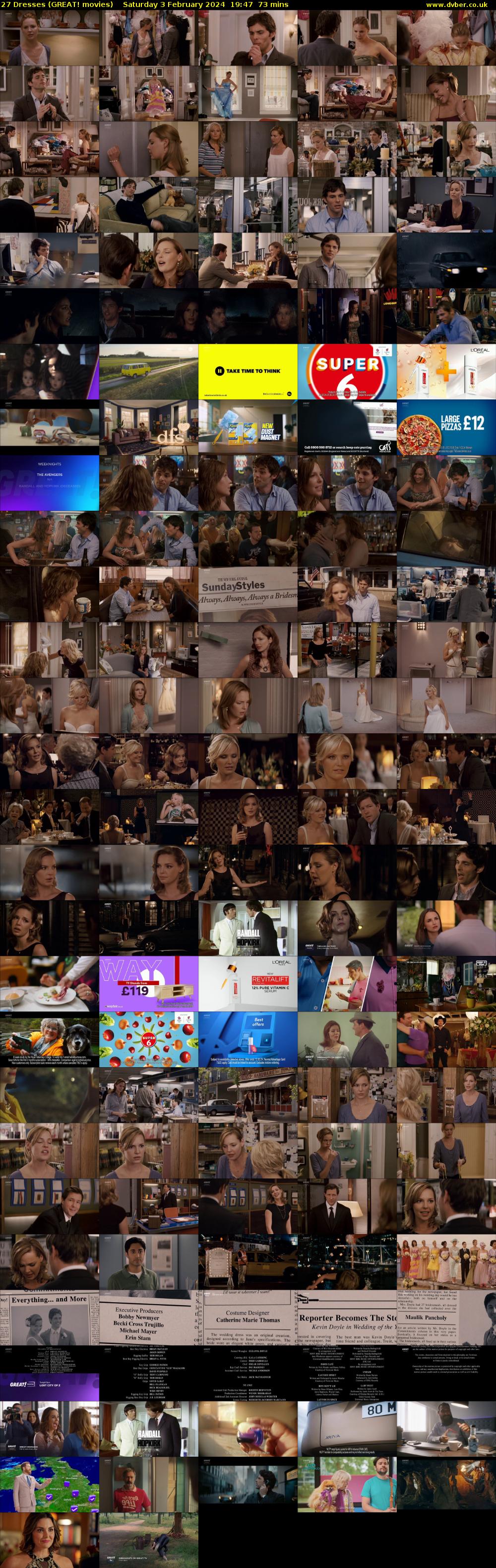 27 Dresses (GREAT! movies) Saturday 3 February 2024 19:47 - 21:00