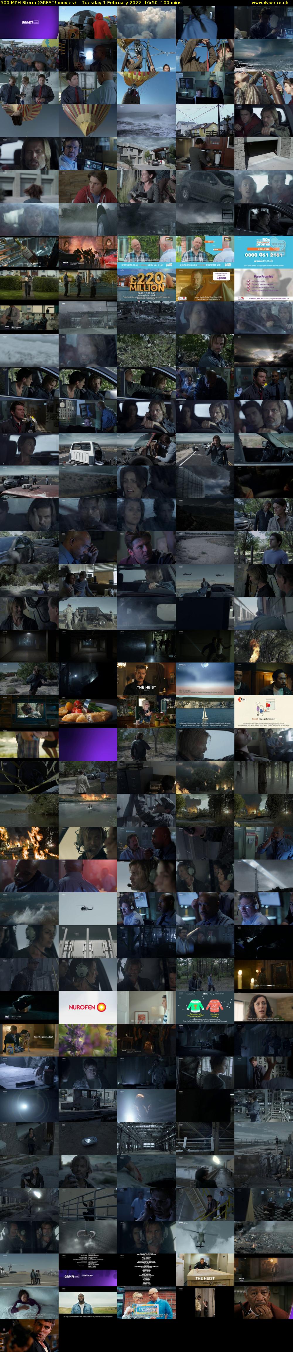 500 MPH Storm (GREAT! movies) Tuesday 1 February 2022 16:50 - 18:30