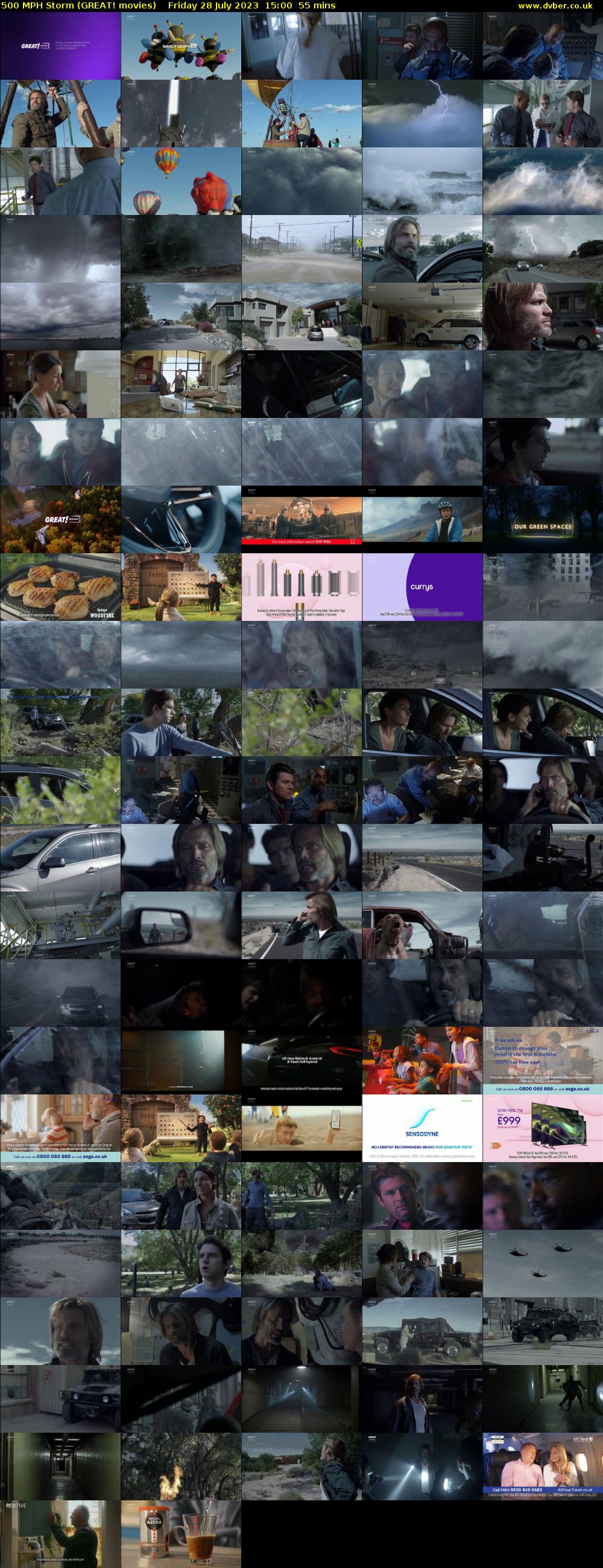 500 MPH Storm (GREAT! movies) Friday 28 July 2023 15:00 - 15:55