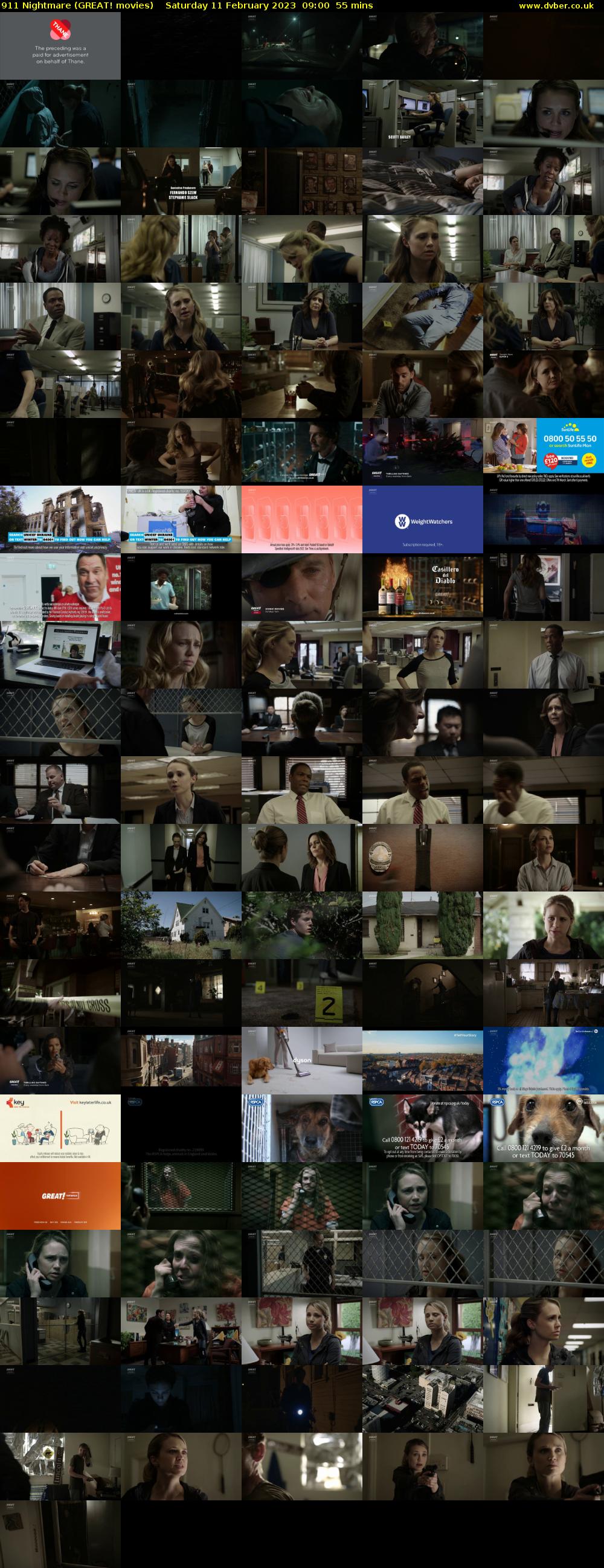 911 Nightmare (GREAT! movies) Saturday 11 February 2023 09:00 - 09:55