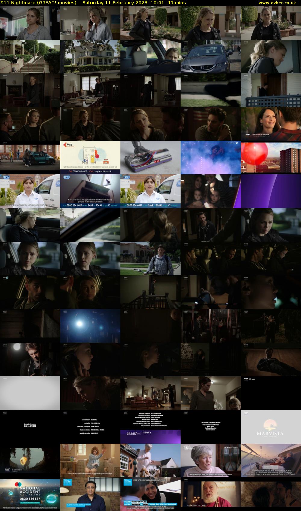 911 Nightmare (GREAT! movies) Saturday 11 February 2023 10:01 - 10:50