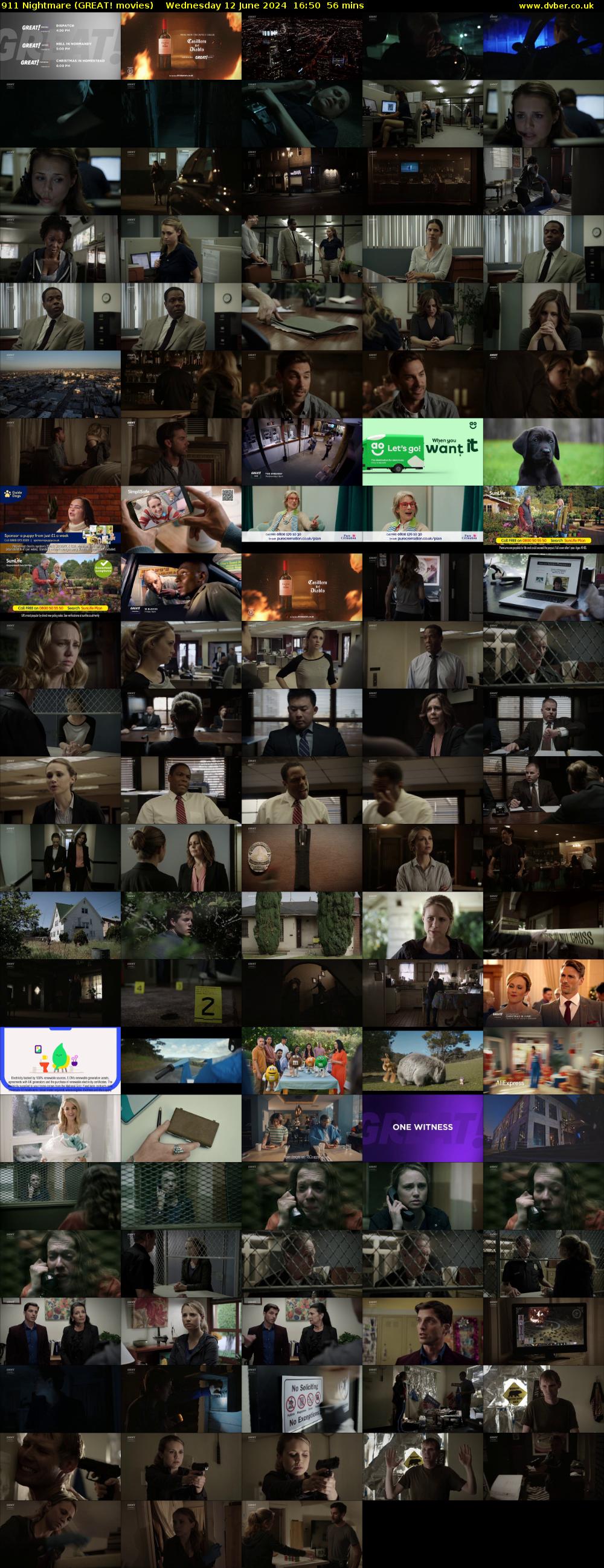 911 Nightmare (GREAT! movies) Wednesday 12 June 2024 16:50 - 17:46