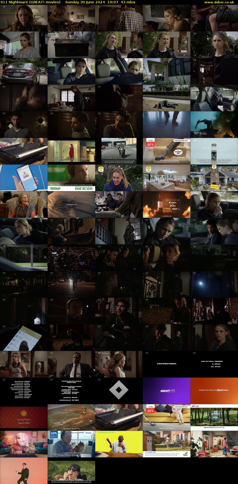 911 Nightmare (GREAT! movies) Sunday 30 June 2024 10:07 - 10:50