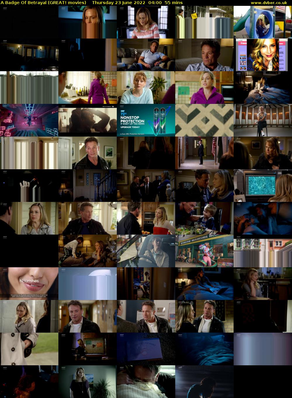 A Badge Of Betrayal (GREAT! movies) Thursday 23 June 2022 04:00 - 04:55