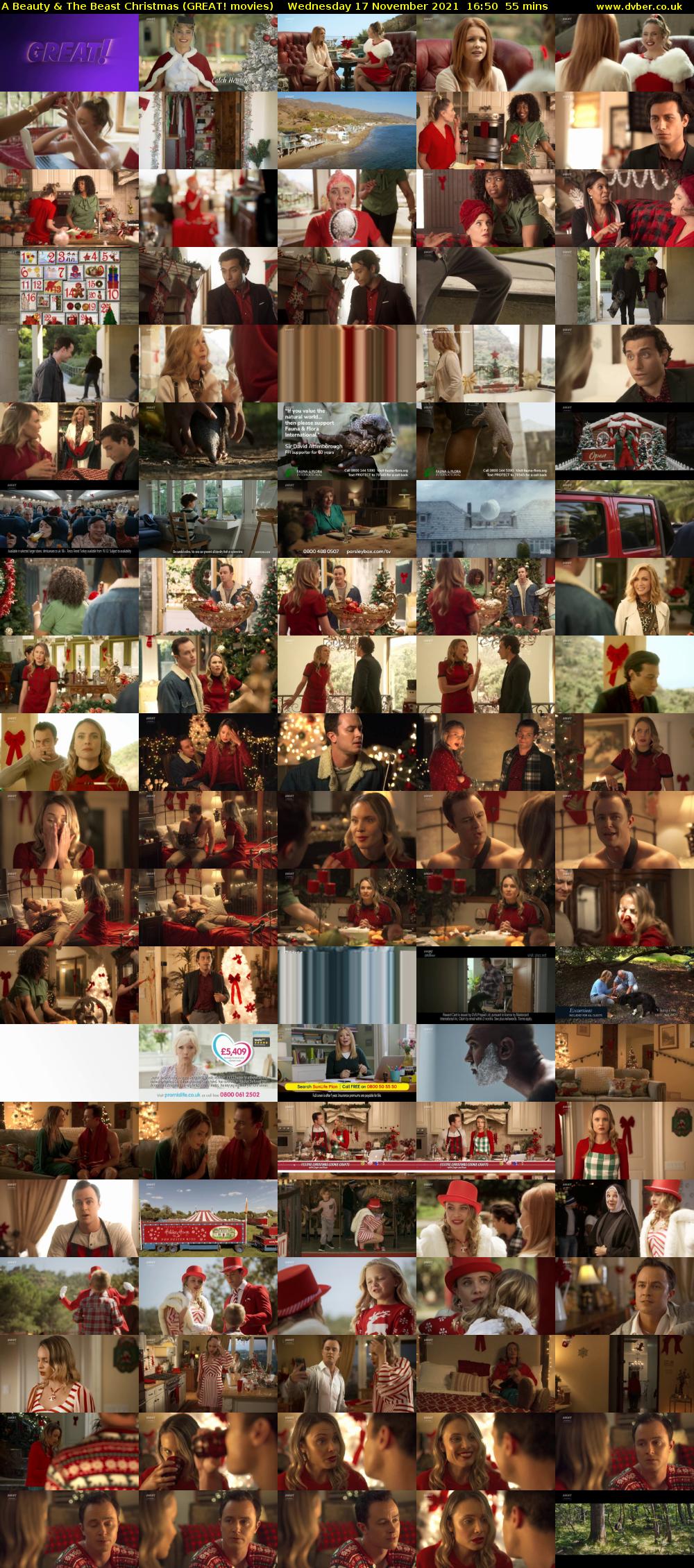 A Beauty & The Beast Christmas (GREAT! movies) Wednesday 17 November 2021 16:50 - 17:45