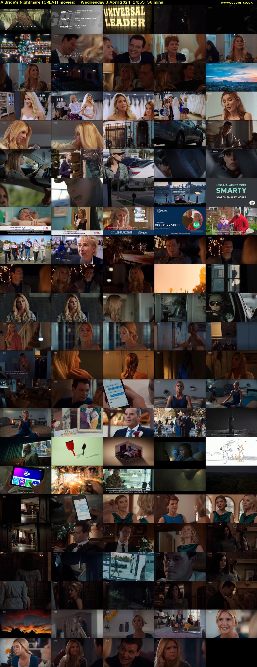 A Bride's Nightmare (GREAT! movies) Wednesday 3 April 2024 14:55 - 15:51