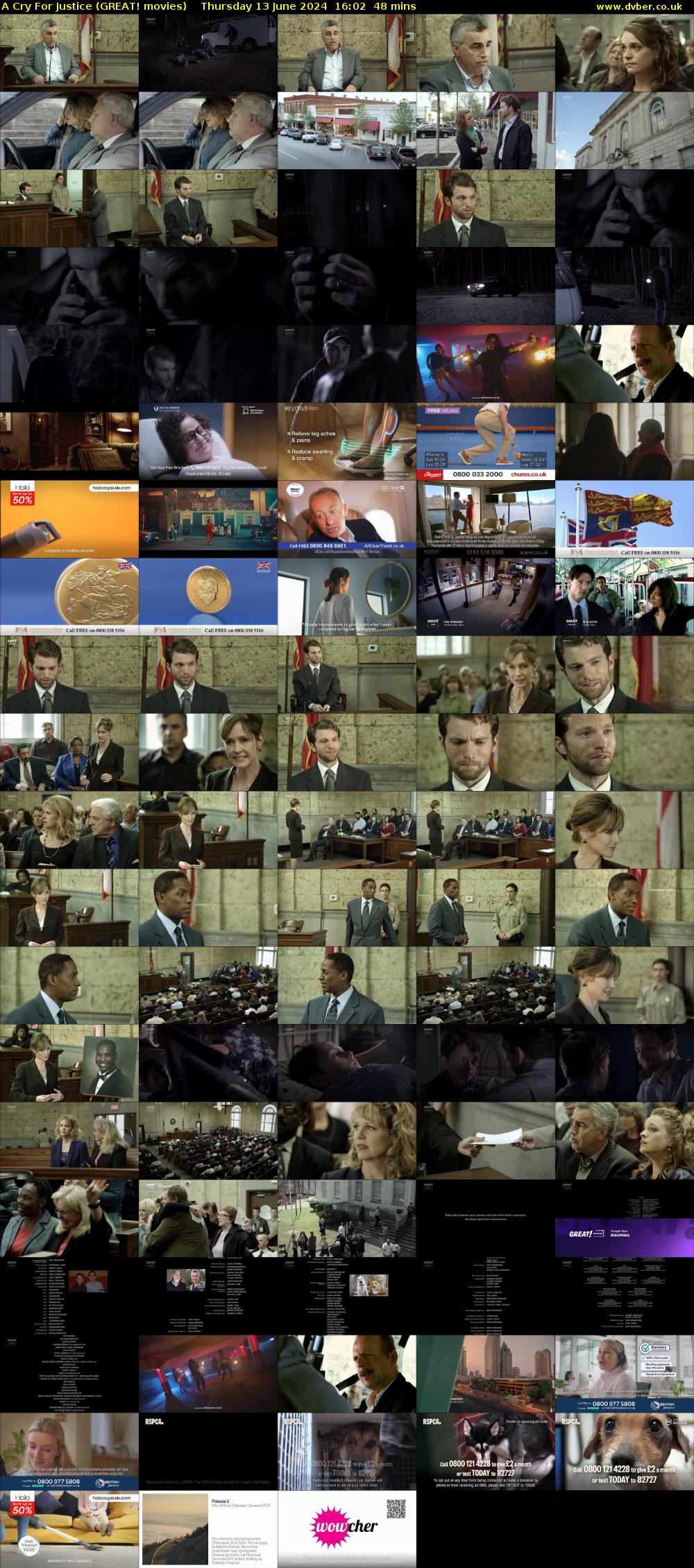 A Cry For Justice (GREAT! movies) Thursday 13 June 2024 16:02 - 16:50
